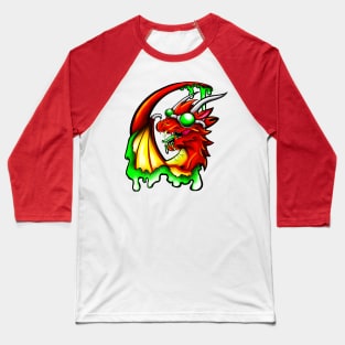 Poison dragon bust Baseball T-Shirt